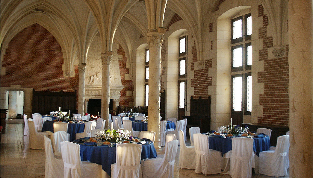 Jardin intérieur, Salle de réception en location