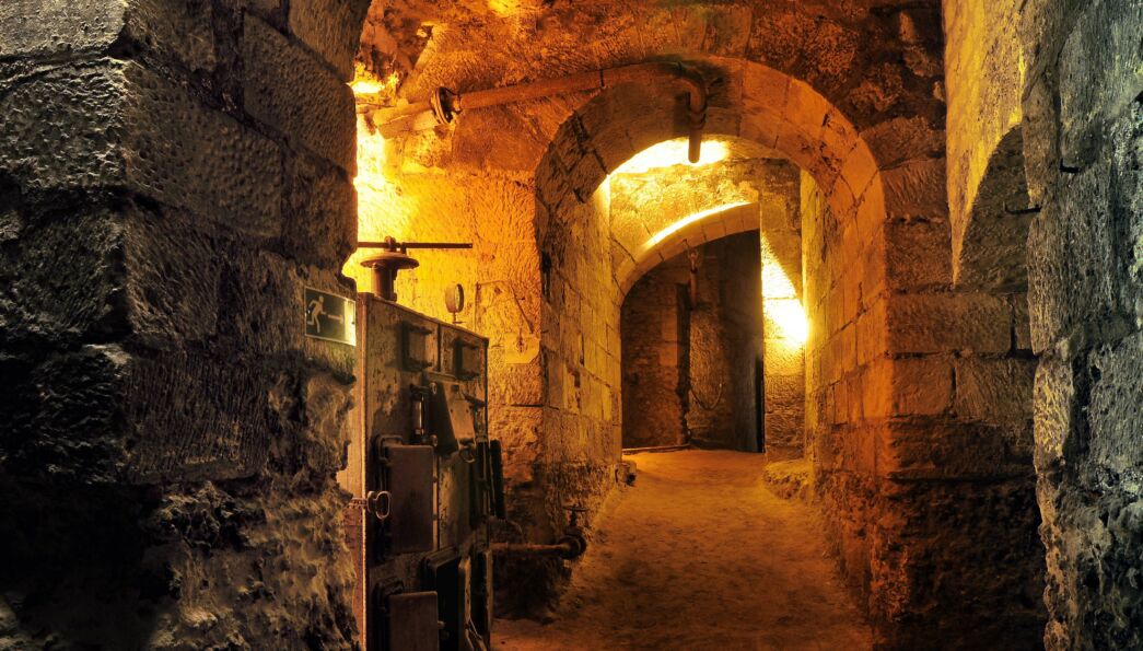 Souterrains du château royal d'amboise