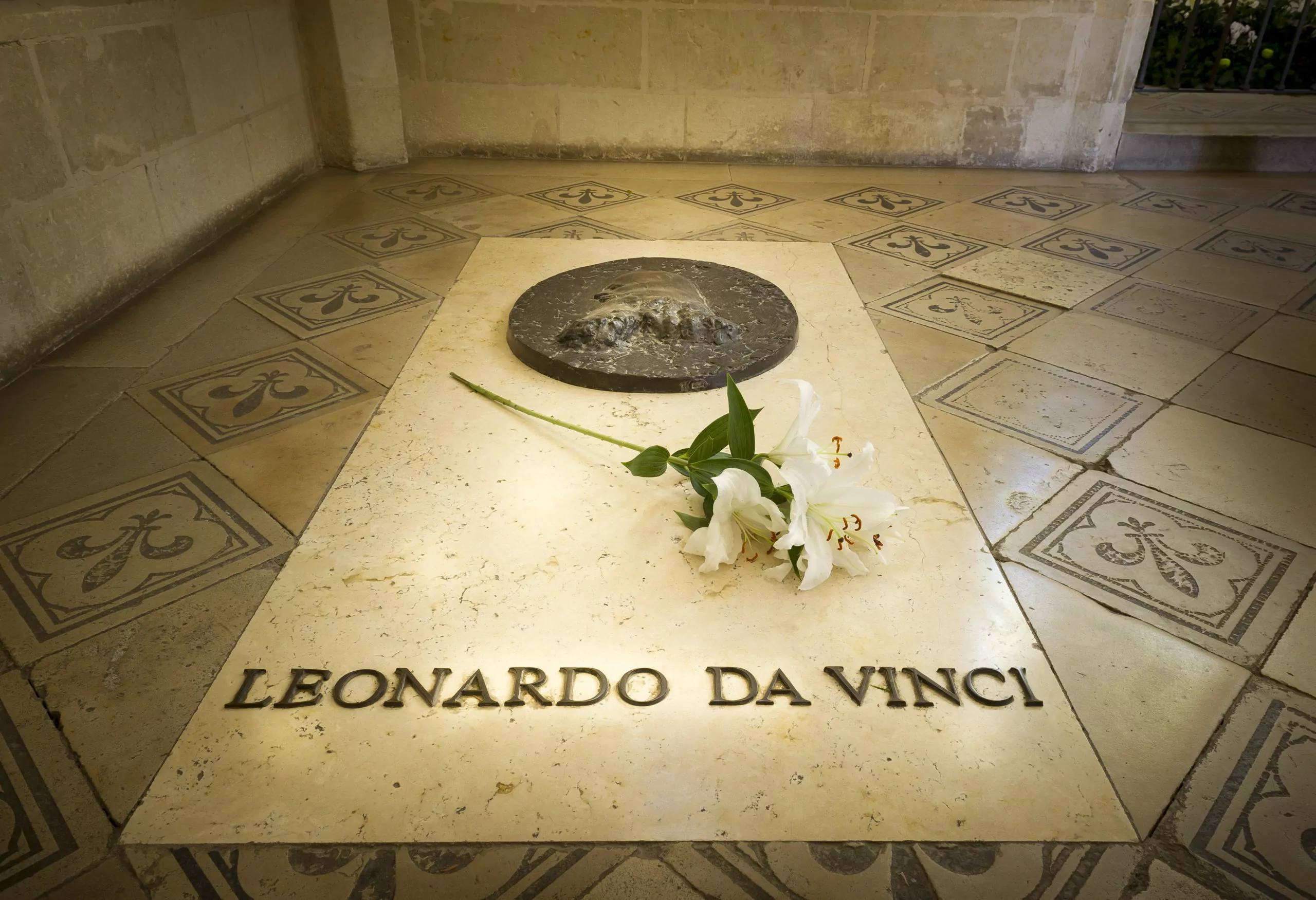 Tombe de Léonard de Vinci